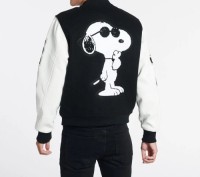Joe Cool Varsity Black Jacket