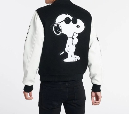 Joe Cool Varsity Black Jacket