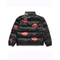 MEN’S AKATSUKI PUFFER BLACK JACKET