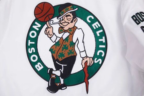 Introducing the timeless NBA Boston Celtics Retro Classic Men’s Rib Satin Jacket!